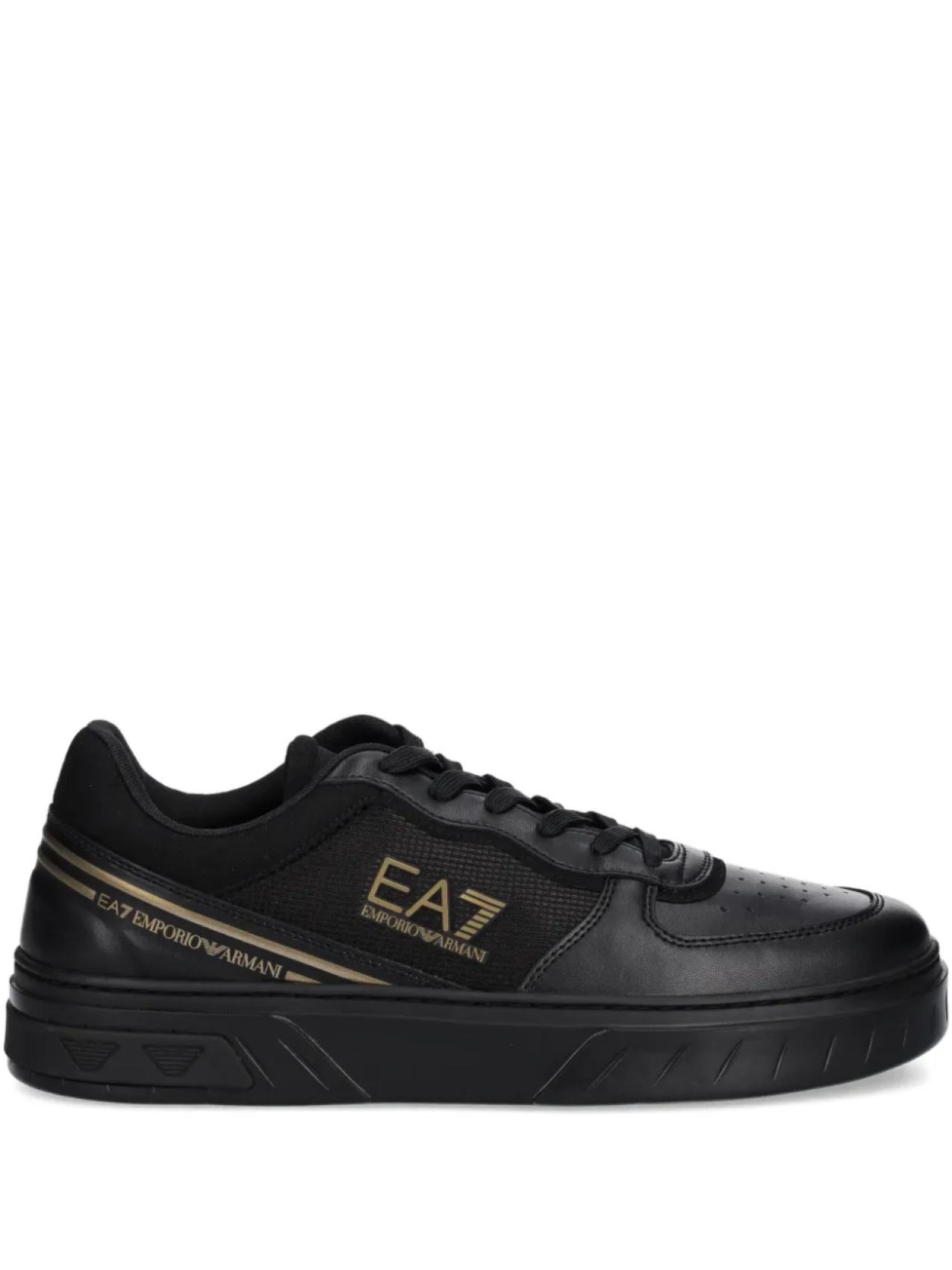 

Спортивные кроссовки на шнуровке Ea7 Emporio Armani, черный