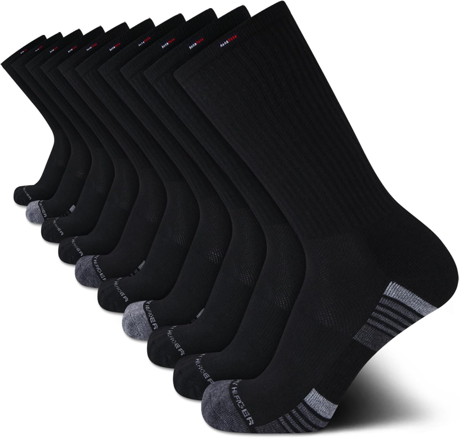 

Мужские спортивные носки Tommy Hilfiger - мягкие носки (10 шт.), Black Multi