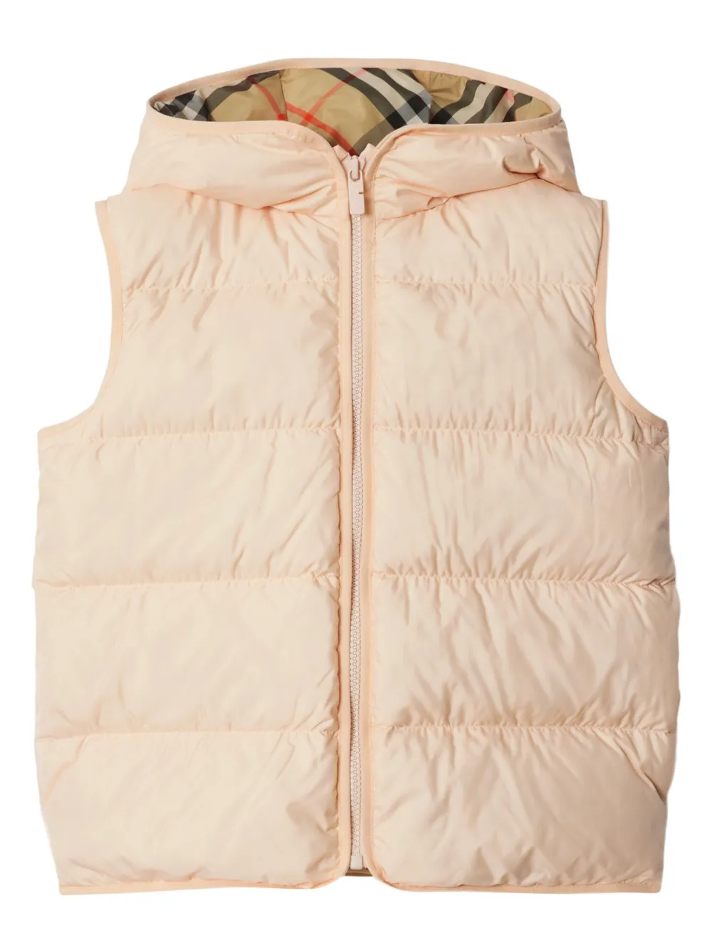 

Стеганый жилет BURBERRY KIDS, нейтральный