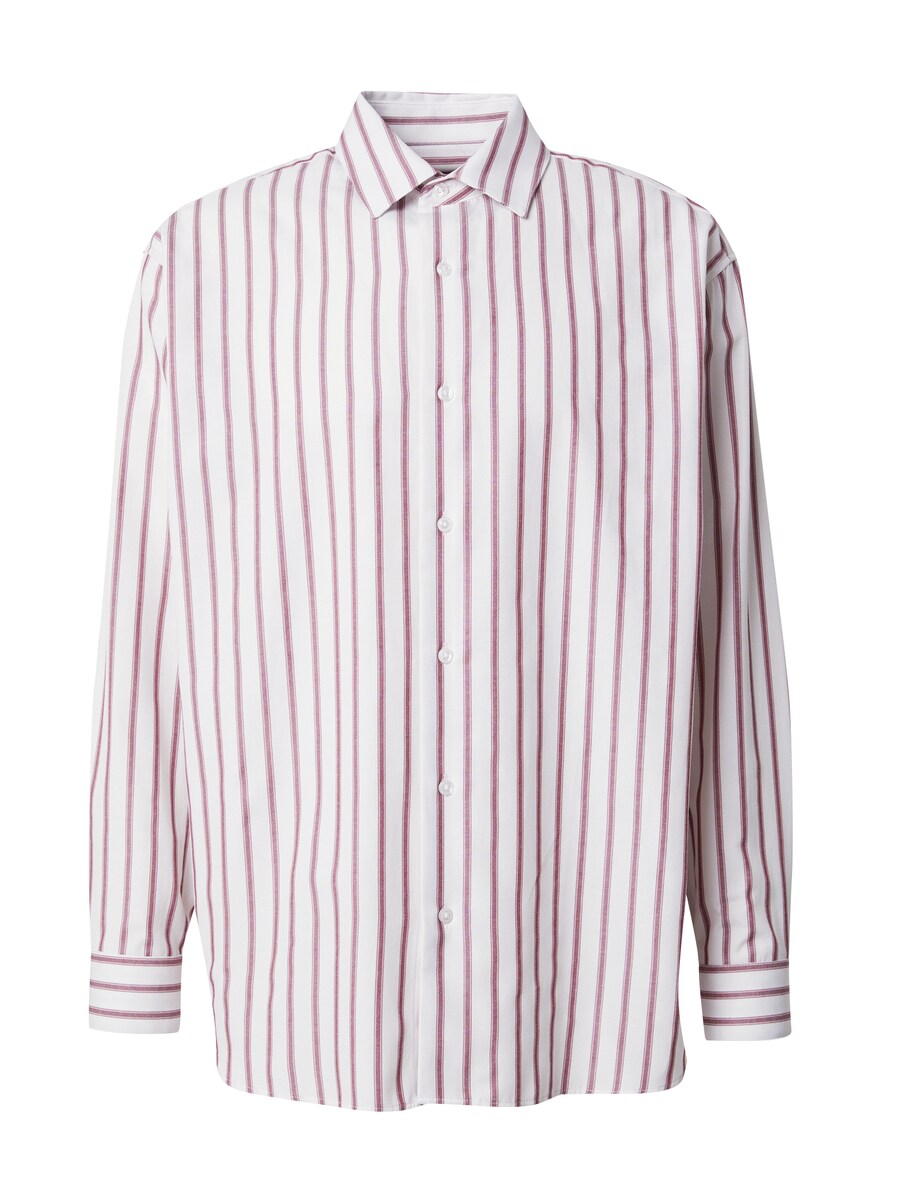 

Удобная рубашка на пуговицах TOPMAN, бордовый