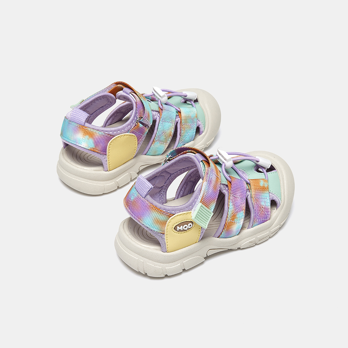 Детские сандалии Low Top с защитой от ударов, устойчивостью к истиранию и дышащие MQD, teal синий — фото 4