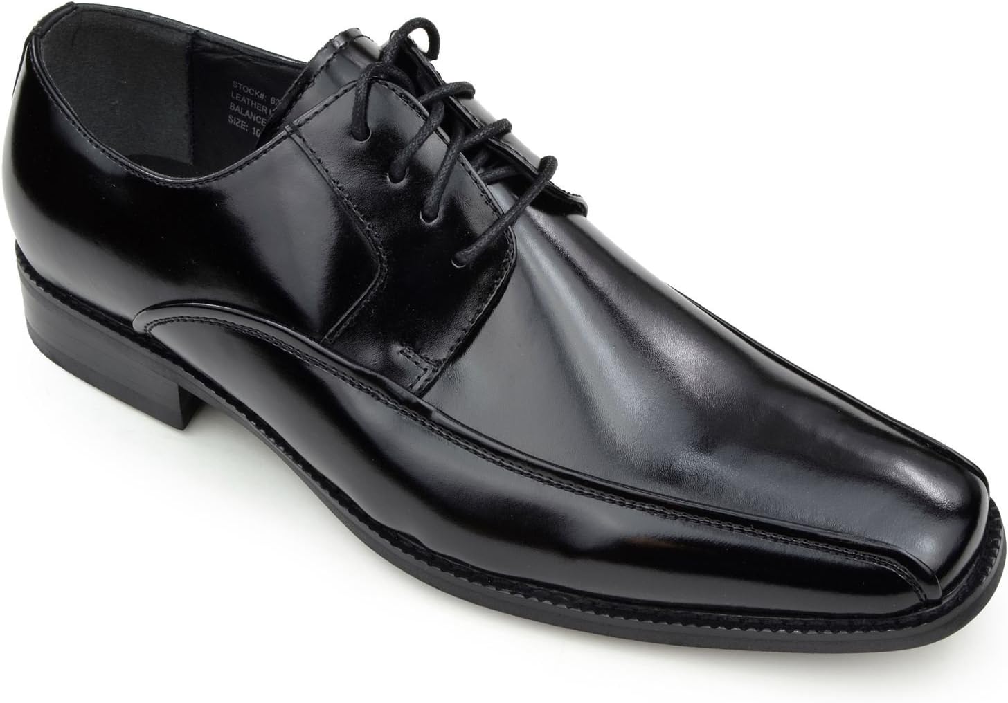 

Мужские оксфорды со шнуровкой, стильные туфли с легким блеском Moda Di Raza, черный