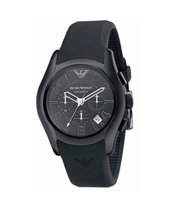 

Керамические мужские часы кварцевые Emporio Armani, черный