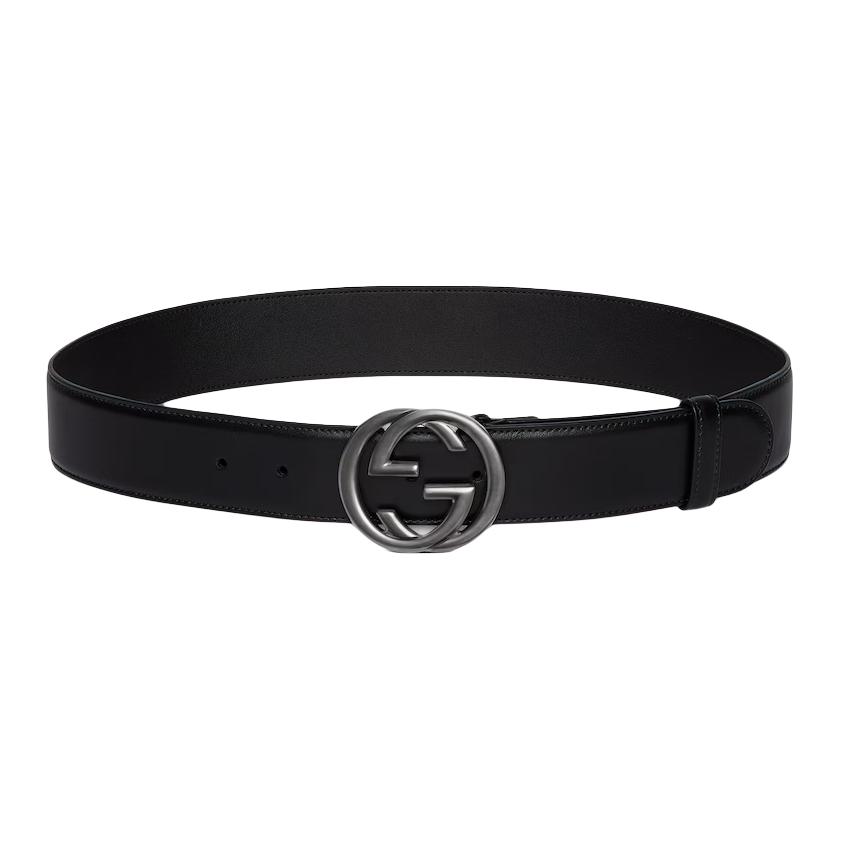 

GUCCI Ремень с застежкой Interlocking G, Black