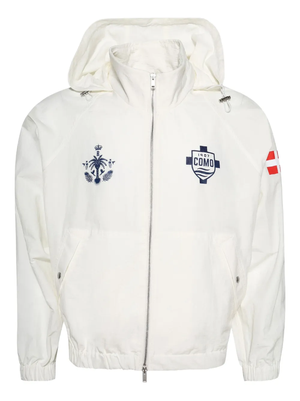 

Куртка с капюшоном FC Como RHUDE, белый