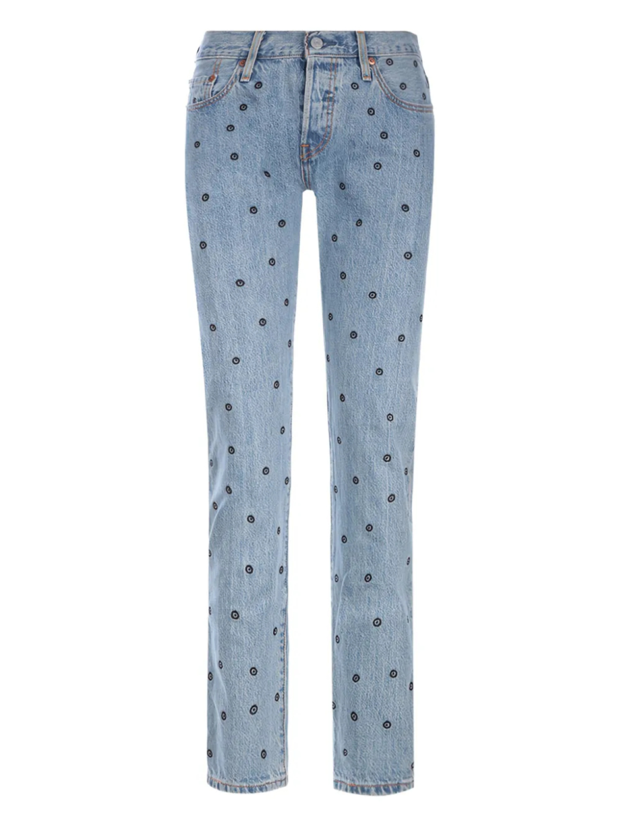 

Джинсы Levi's x 10 Corso Como с вышивкой, синий