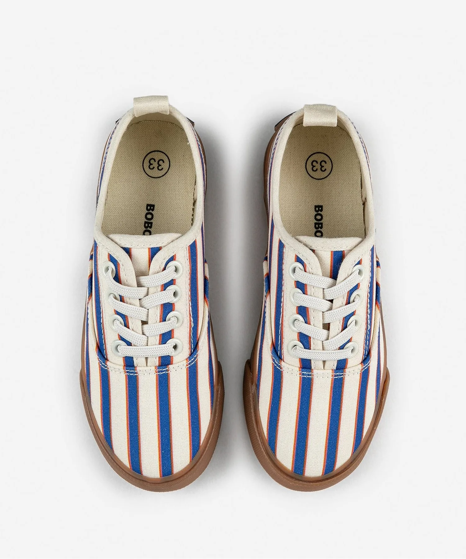Детские кроссовки BOBO CHOSES Striped sneakers в полоску — фото 4
