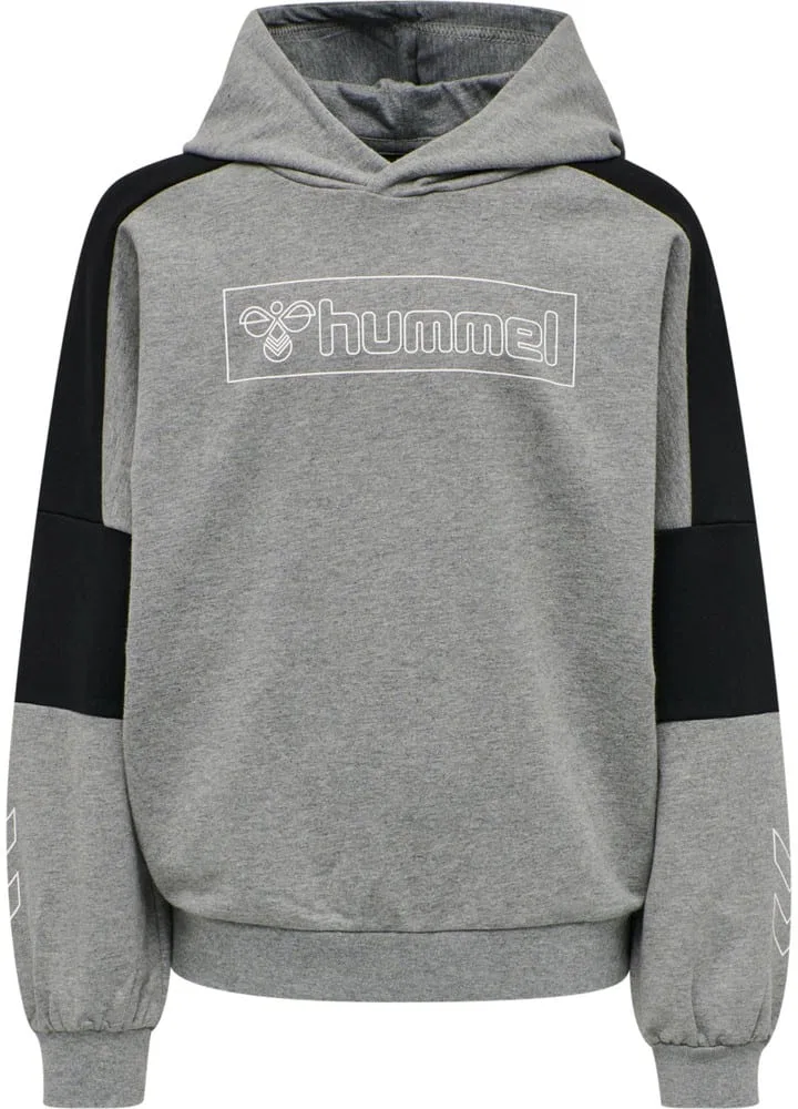 Капузенпуловер из переработанного материала Hummel, серый — фото 3