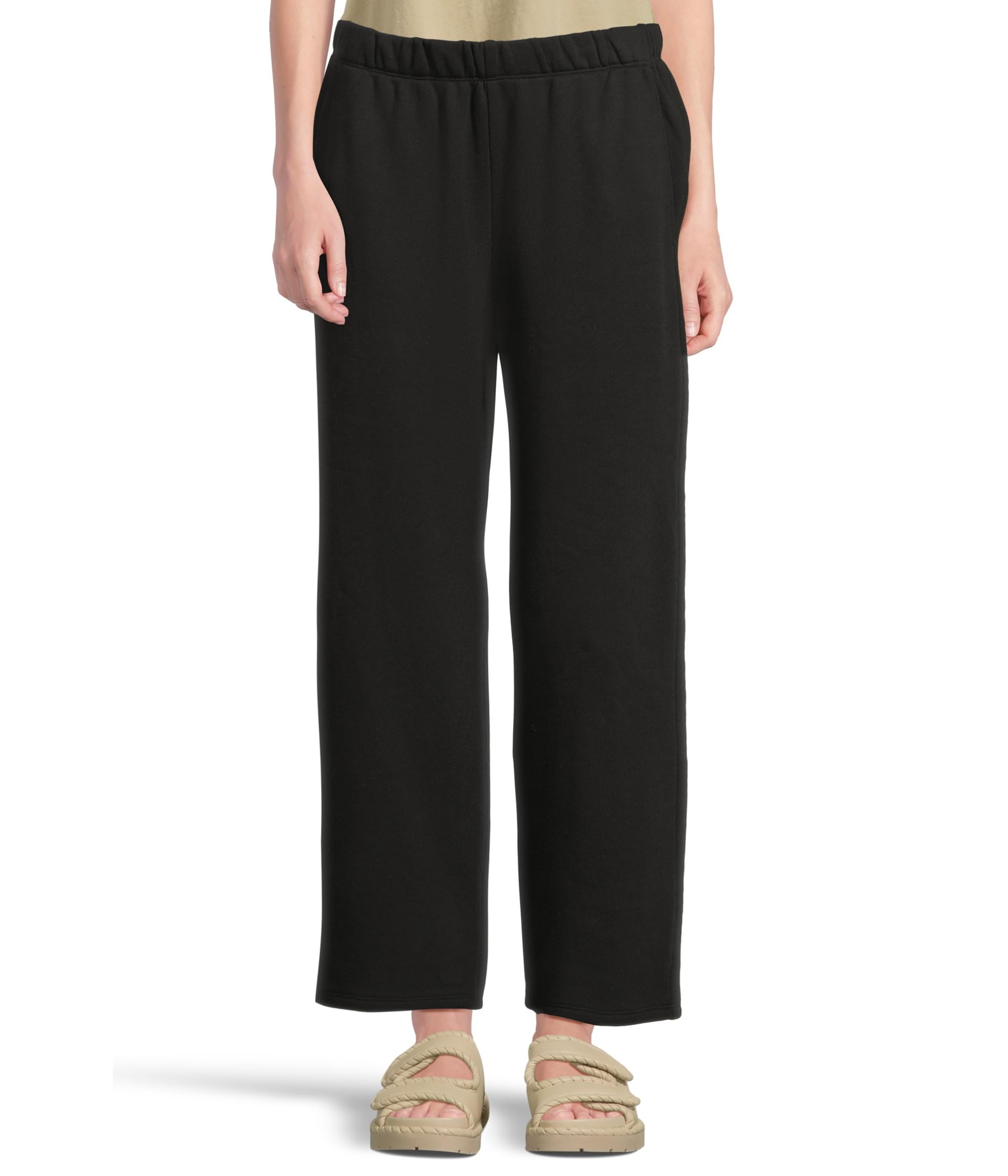 

Брюки Eileen Fisher Straight Ankle Pants, черный