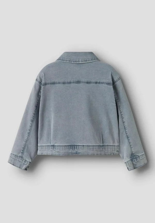 Джинсовая куртка Name It, Light Blue Denim — фото 4