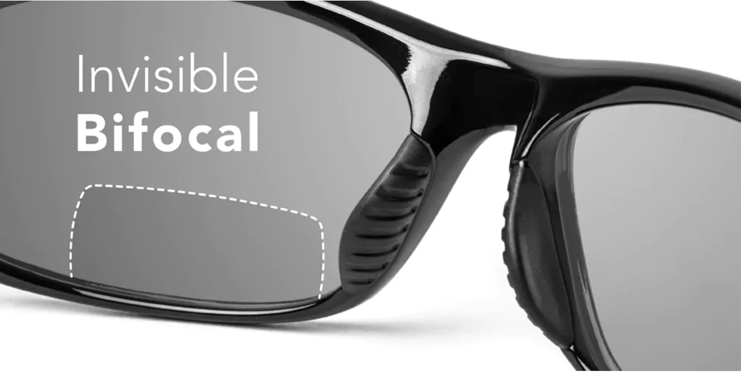 

Поляризованные бифокальные спортивные солнцезащитные очки ONOS SIERRA для рыбалки, 100% защита от UVA + UVB излучения, несколько кратных увеличений, Gray