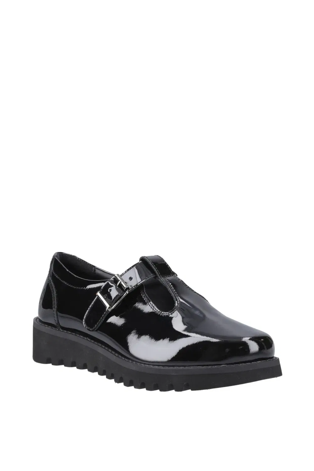 Туфли Мэри Джейн на платформе Hush Puppies, черный