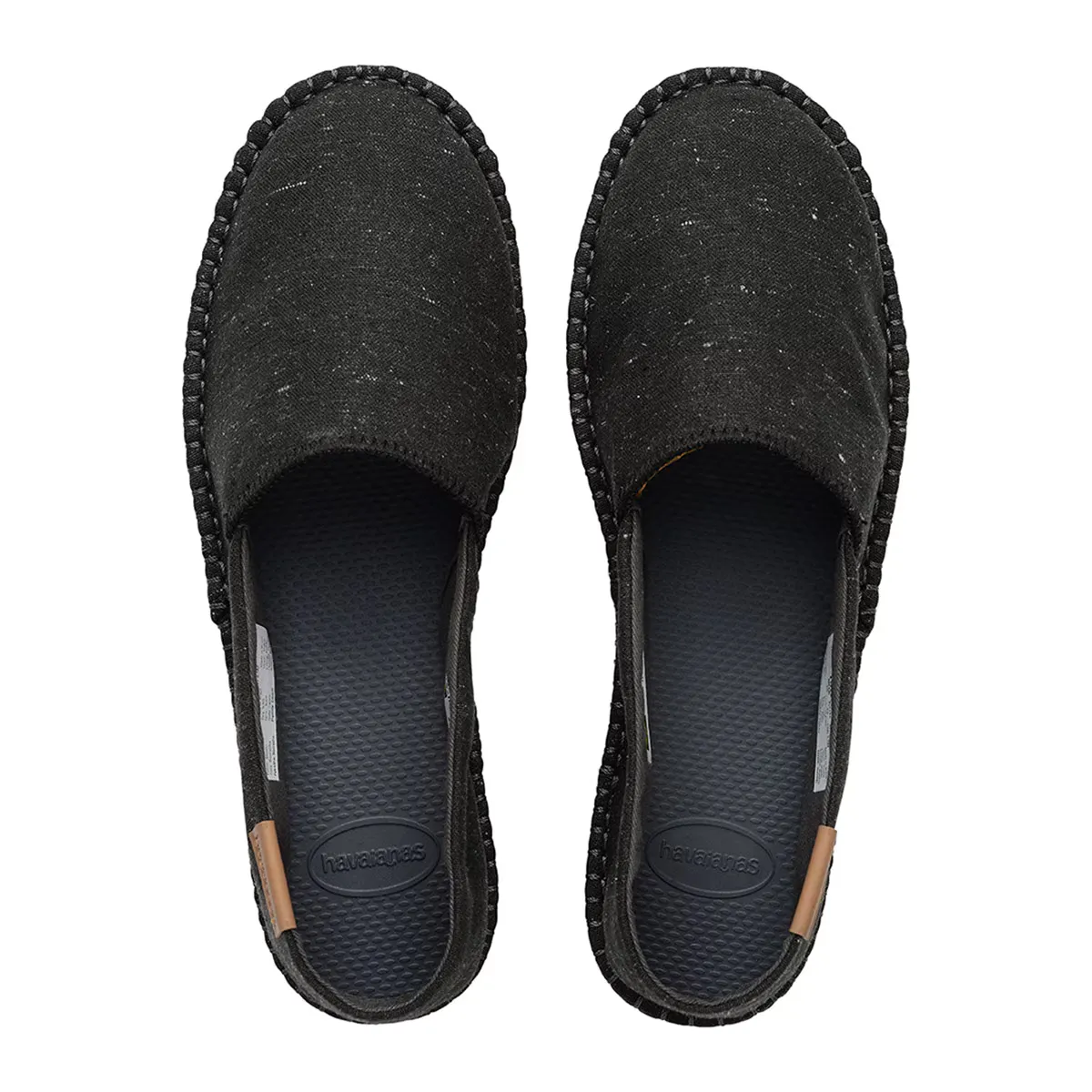 Эспадрильи унисекс Havaianas Origine IV, черный