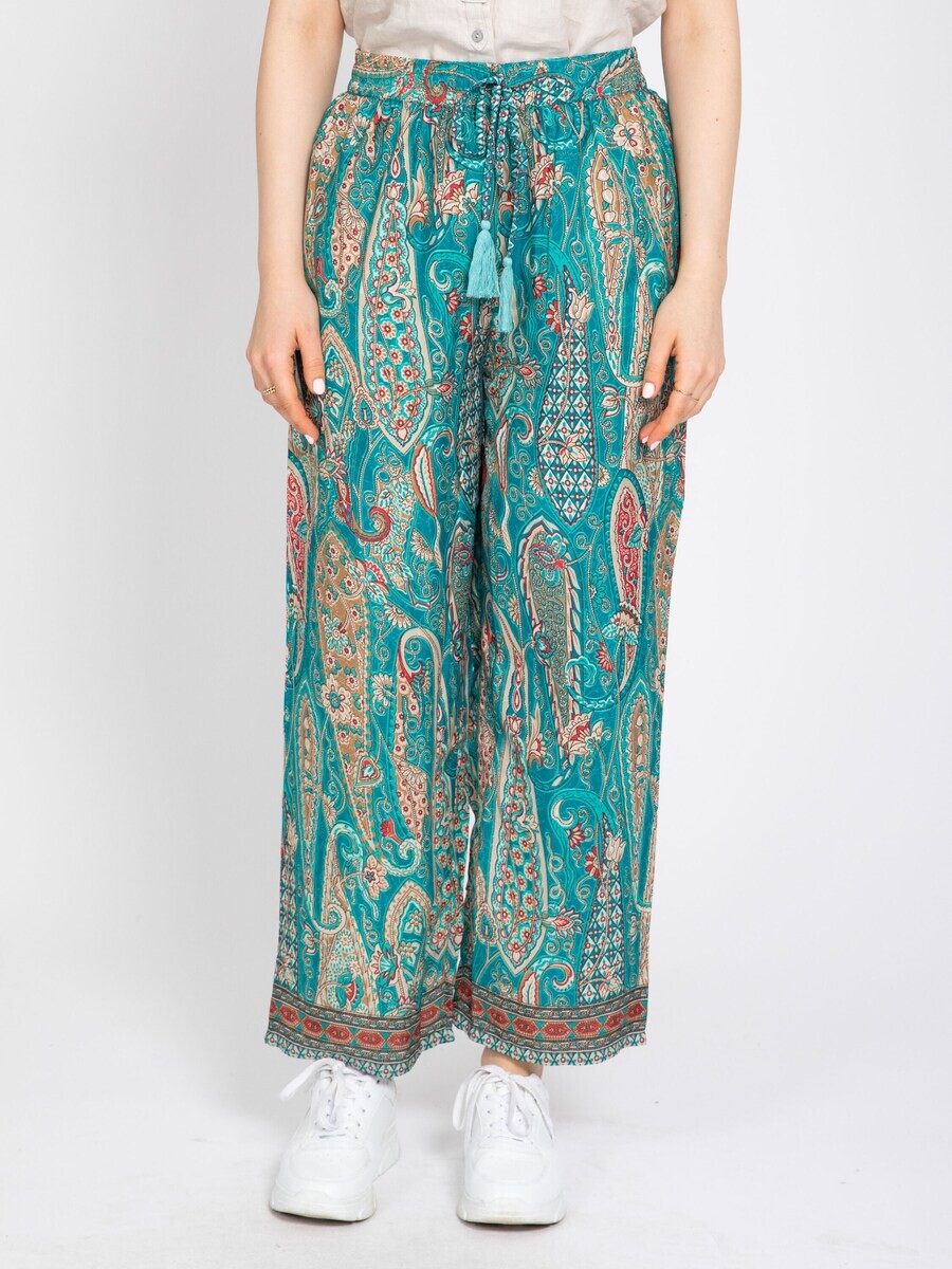 

Тканевые брюки VICCI Germany Loose fit Pants, бирюзовый
