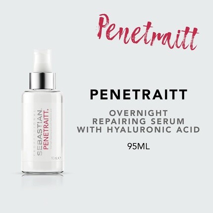 Sebastian Professional Ночная восстанавливающая сыворотка Penetraitt с гиалуроновой кислотой 3,2 унции — фото 2