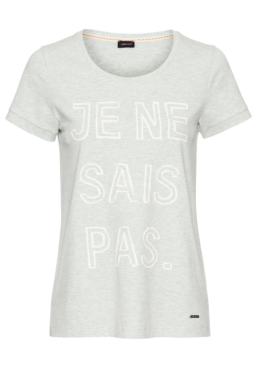 

Рубашка LAURA SCOTT, цвет Light grey/mottled grey
