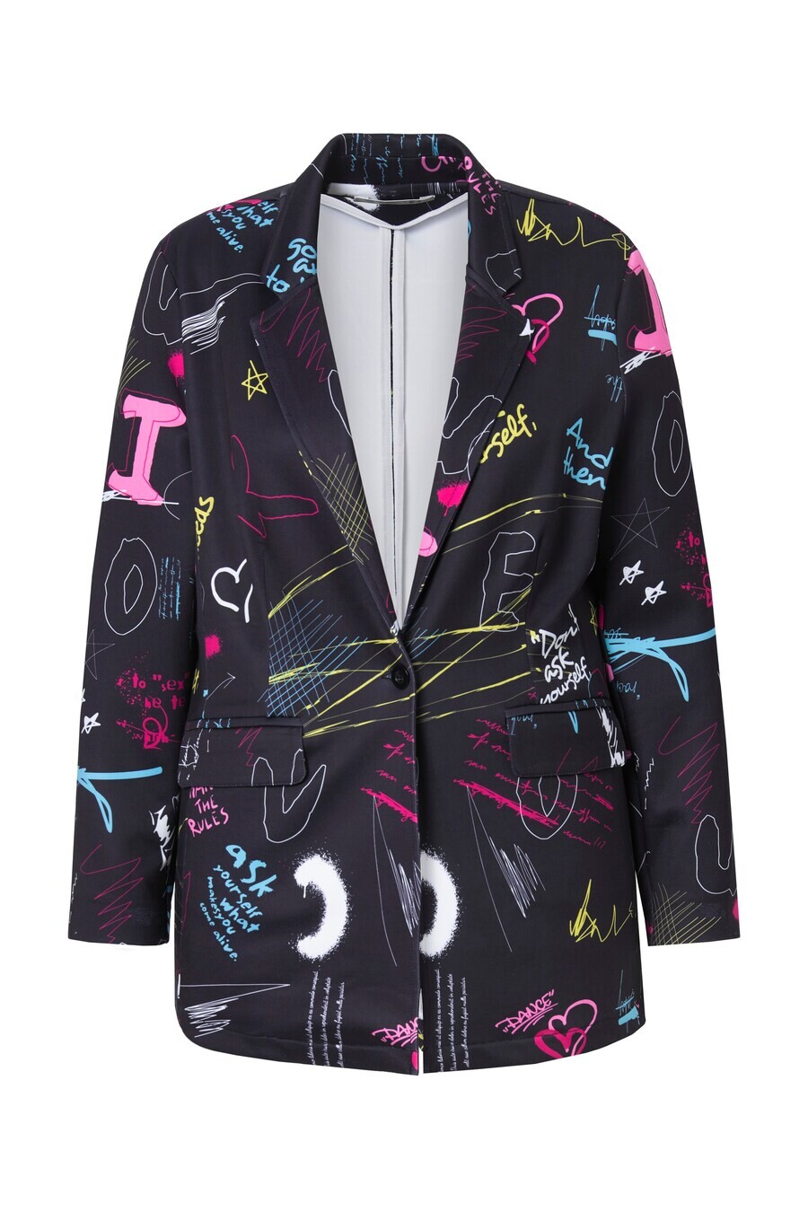 

Классический блейзер Angel of Style Blazer, черный