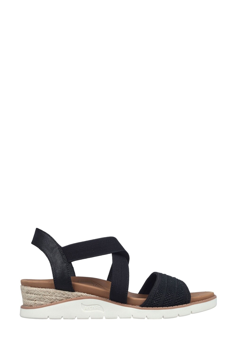 Женские сандалии Arch Fit Kiss Boho Beyond Skechers, черный
