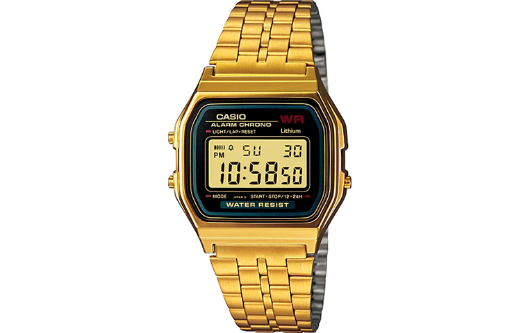 

Мужские молодежные черные часы A159WGEA-1D CASIO