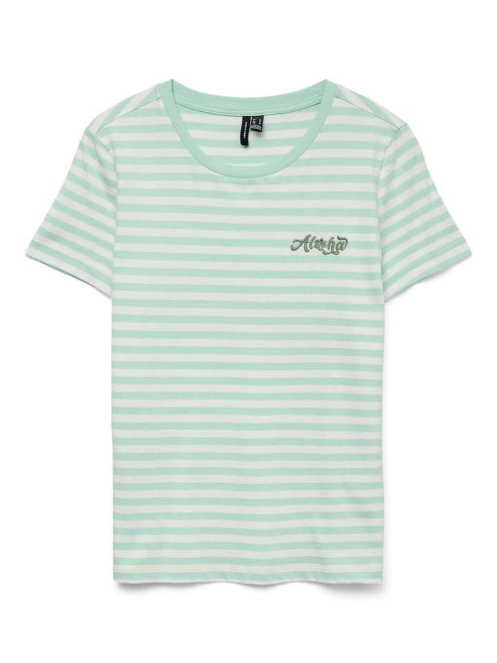 

Футболка Vero Moda, цвет t-shirt 'silke francis' grün