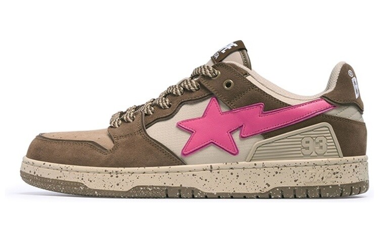 

Кроссовки BAPE A BATHING APE Bape SK8 Sta #6 Brown Pink, коричневый