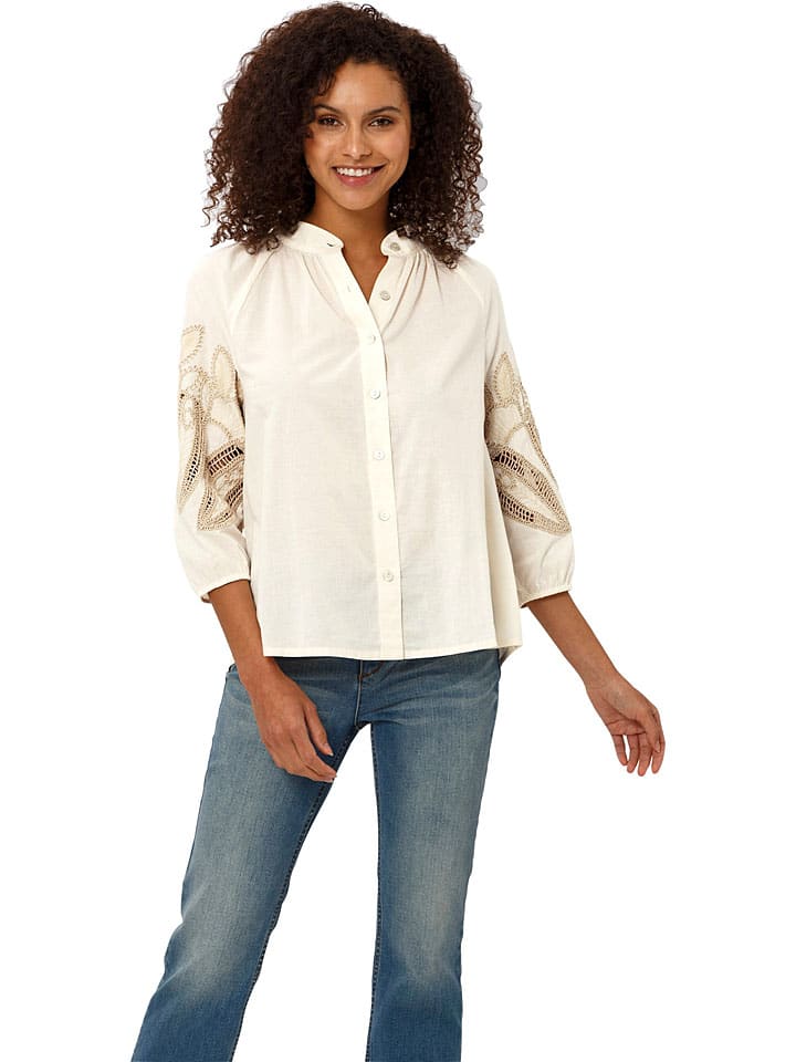 

Блузка Heine, кремовый