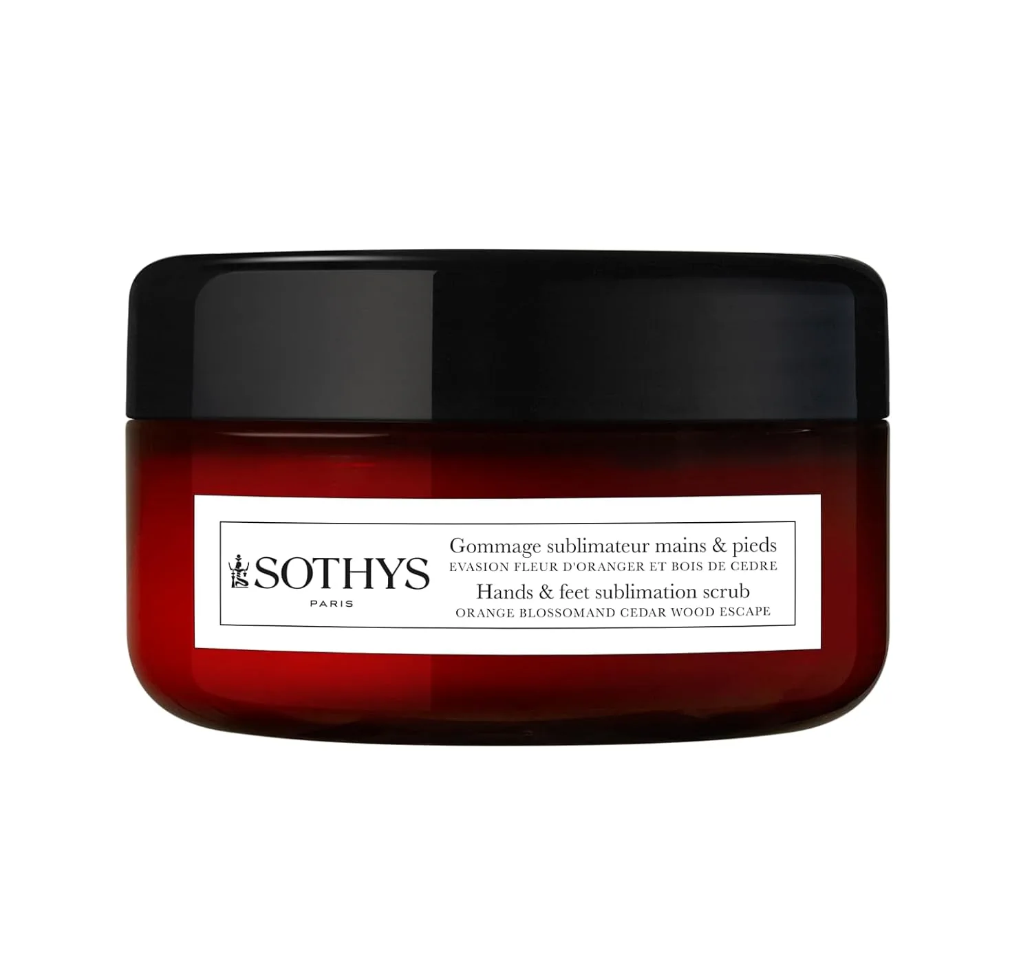 Скраб для рук и ног SOTHYS Hands & Feet Sublime Scrub | Цветы апельсина и кедровое дерево | Сахарный пилинг для тела и рук | Питательный натуральный пилинг для сухой кожи 100 мл (1 шт.)