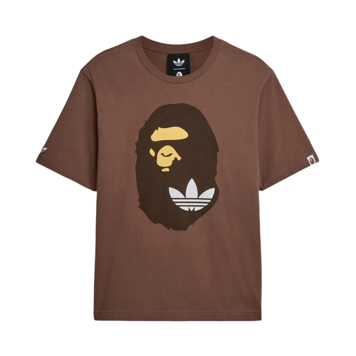 Футболка BAPE Unisex Adidas Originals, stratum темно-earthy коричневый