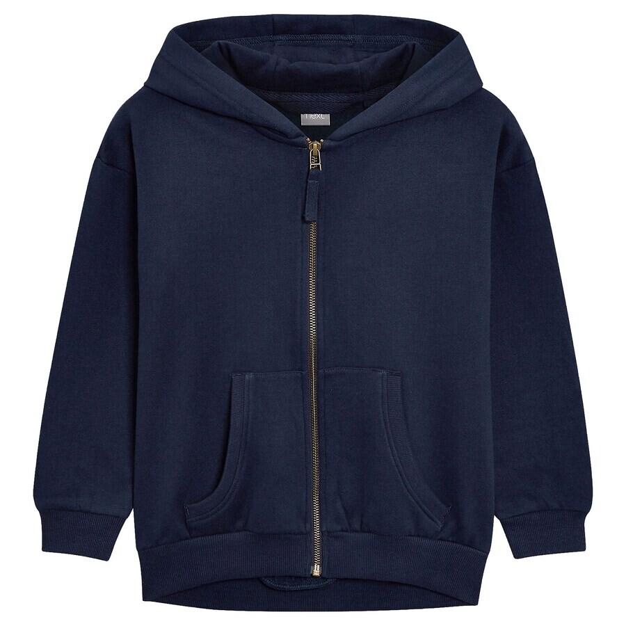 

Худи Next Zip-Up Hoodie, морской синий