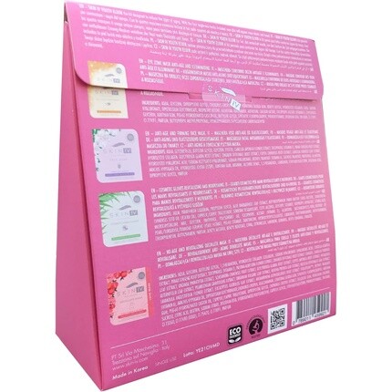 Skin IV Корейский эликсир молодости My Anti-Age Routine Kit Косметические перчатки для рук для ухода за глазами Декольте Цветы камелии Тканевая маска для лица 145 г — фото 2
