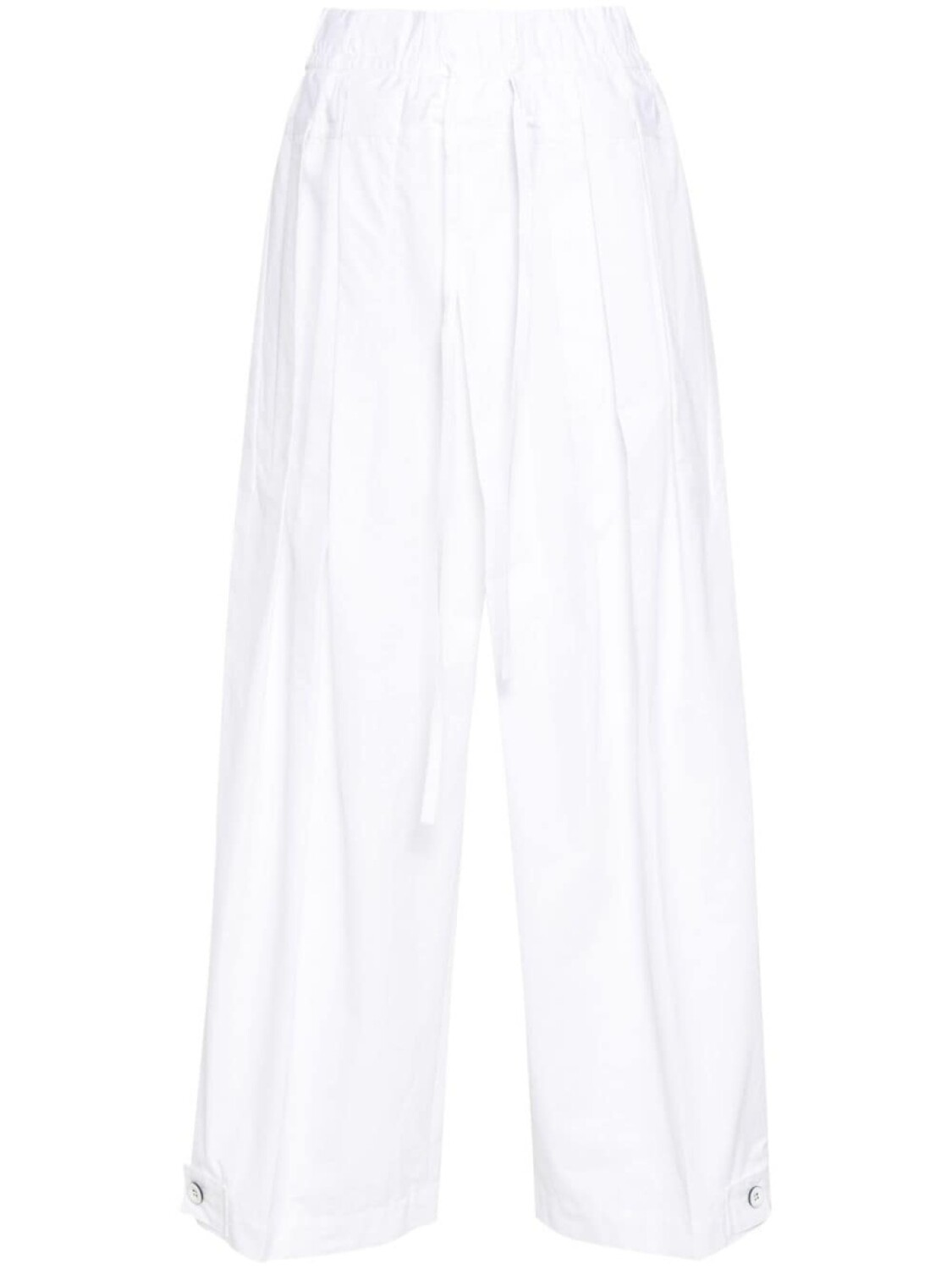 

Поплиновые брюки Jil Sander, белый