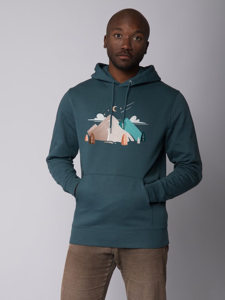 

Толстовка wat Apparel Sweatshirt Night & Clouds, цвет Petrol