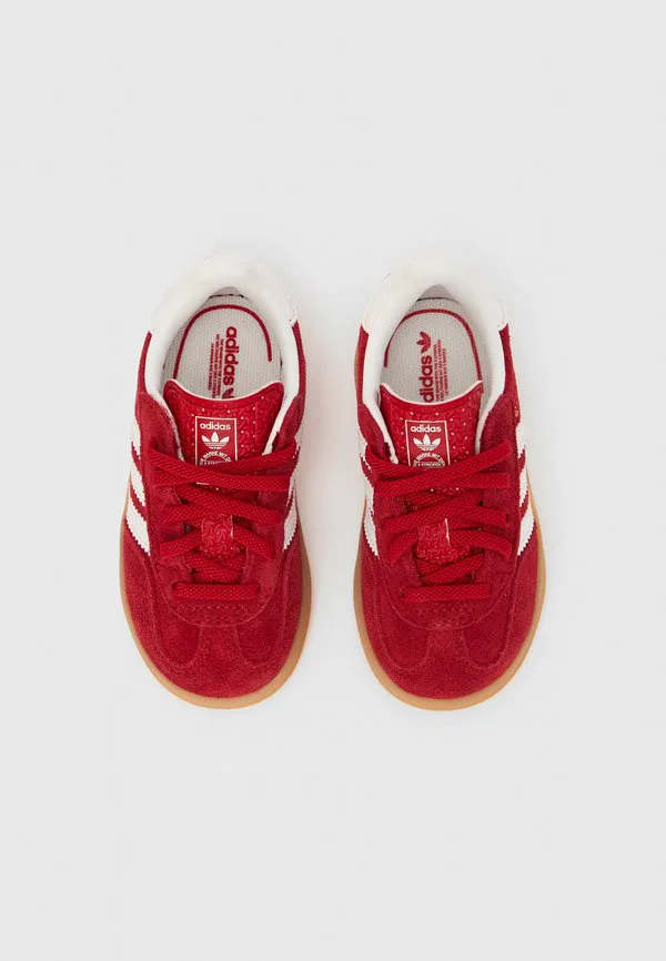 Кроссовки gazelle для дома, унисекс Adidas Originals, Better Scarlet/White/Gum — фото 4