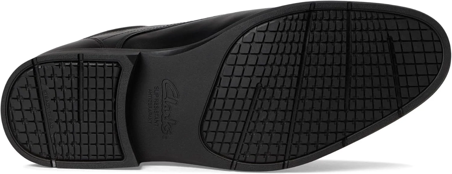 Мужские оксфорды на шнуровке Clarks Steadwell, черный — фото 4