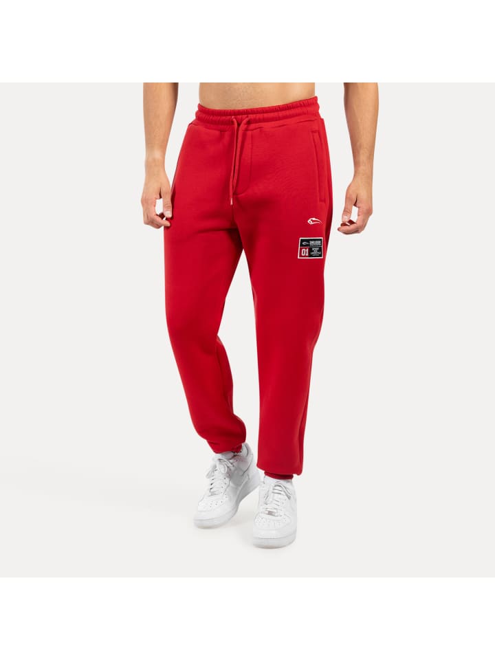 

SMILODOX Спортивные штаны Rayk в бордовом цвете