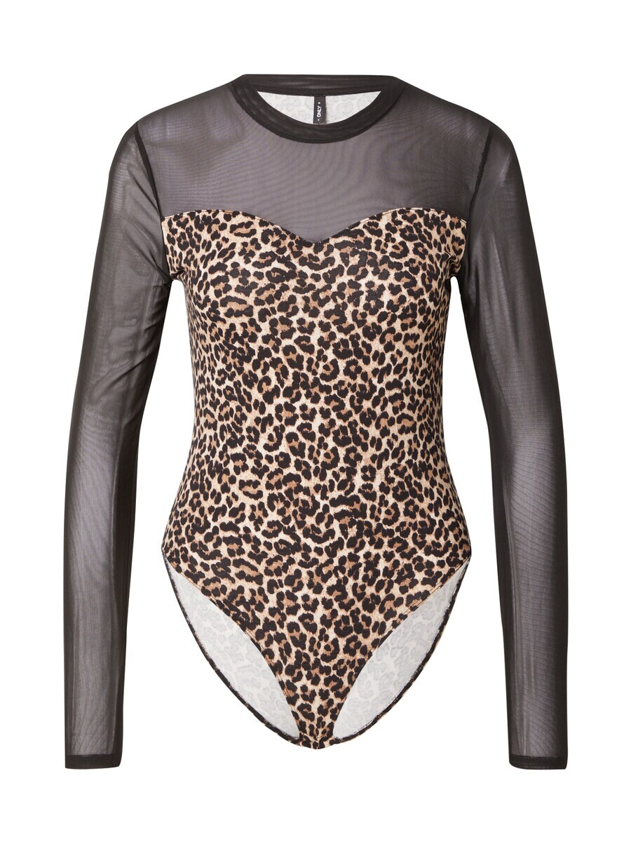 

Классический топ ONLY Shirt Bodysuit ONLLive Love, темно-бежевый