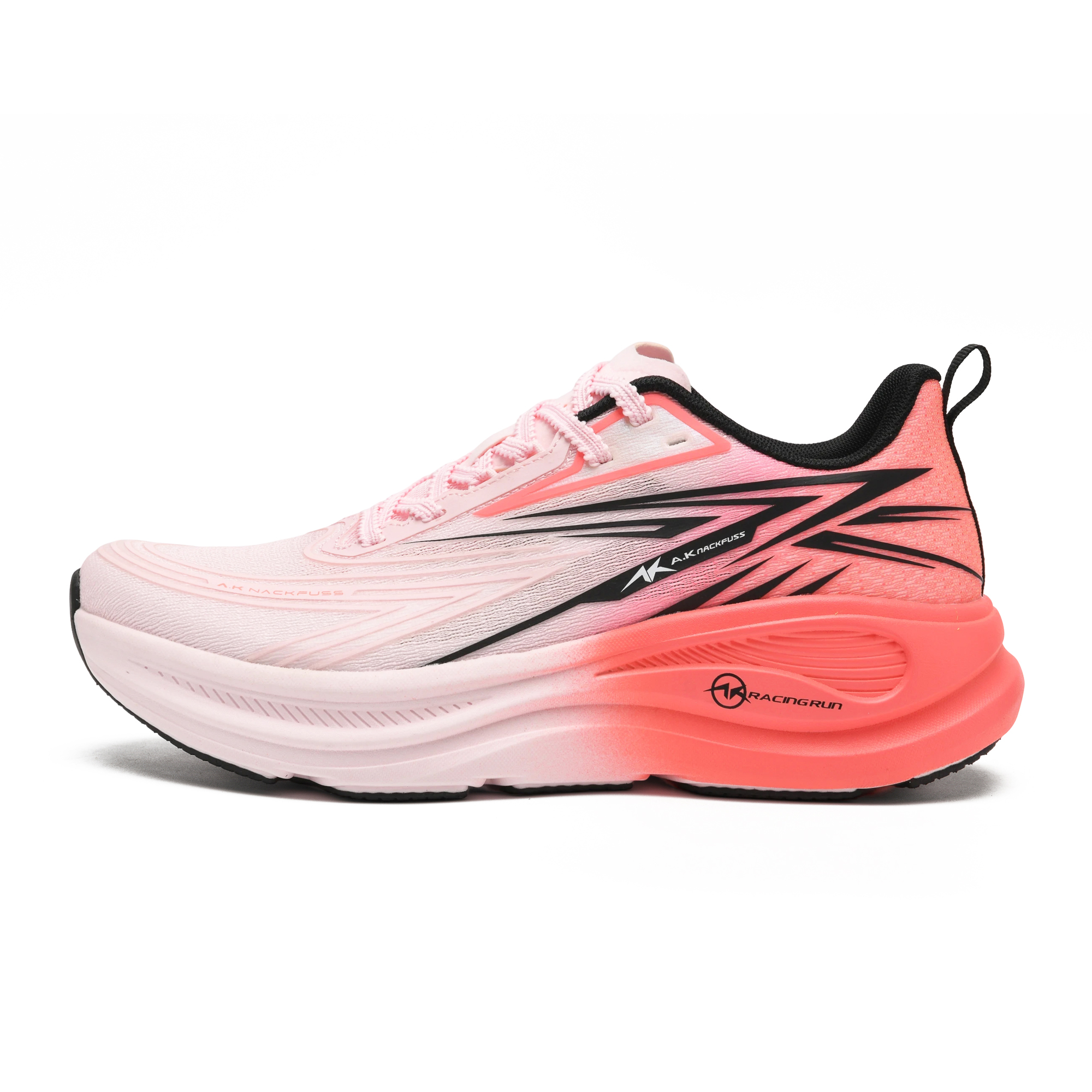 

A.Knackfuss Детские кроссовки для бега с низким верхом, устойчивые к истиранию, с дышащим эффектом Rebound, для подростков - персиково-розовые, легкие и легкие