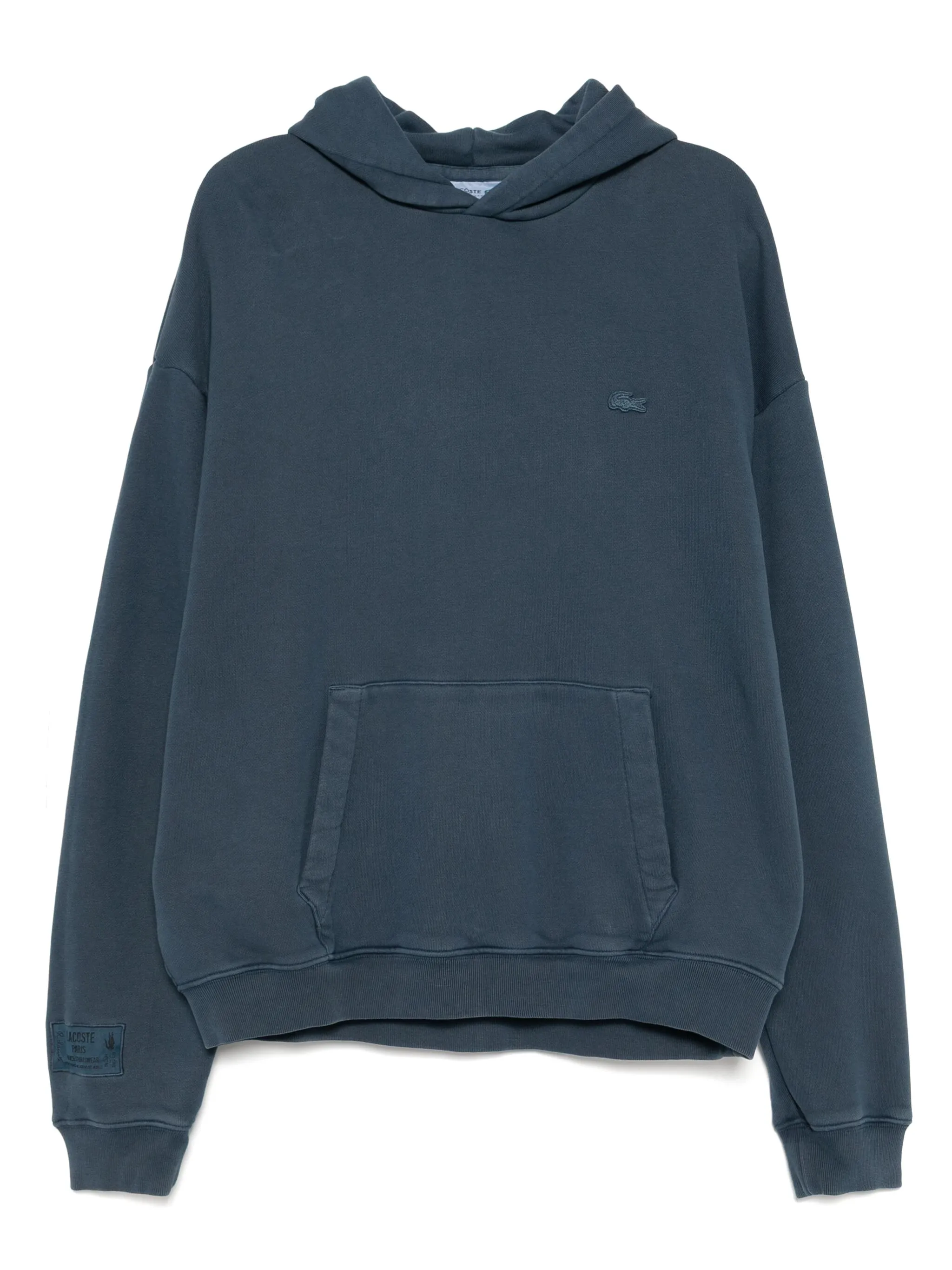 

Худи с нашивкой-логотипом Lacoste, синий