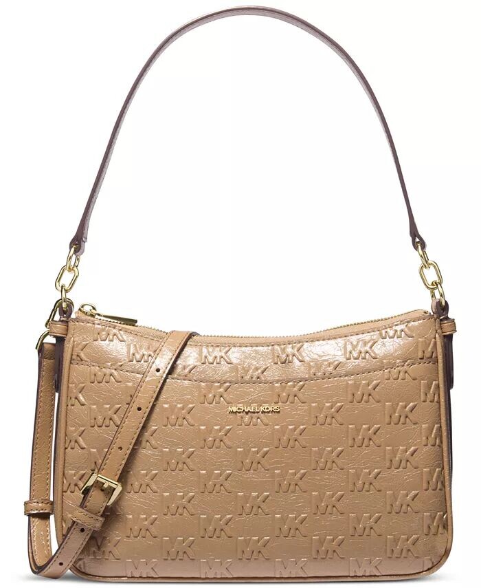

Jet Set Маленькая сумка-кошелек на молнии через плечо Michael Kors, коричневый/бежевый
