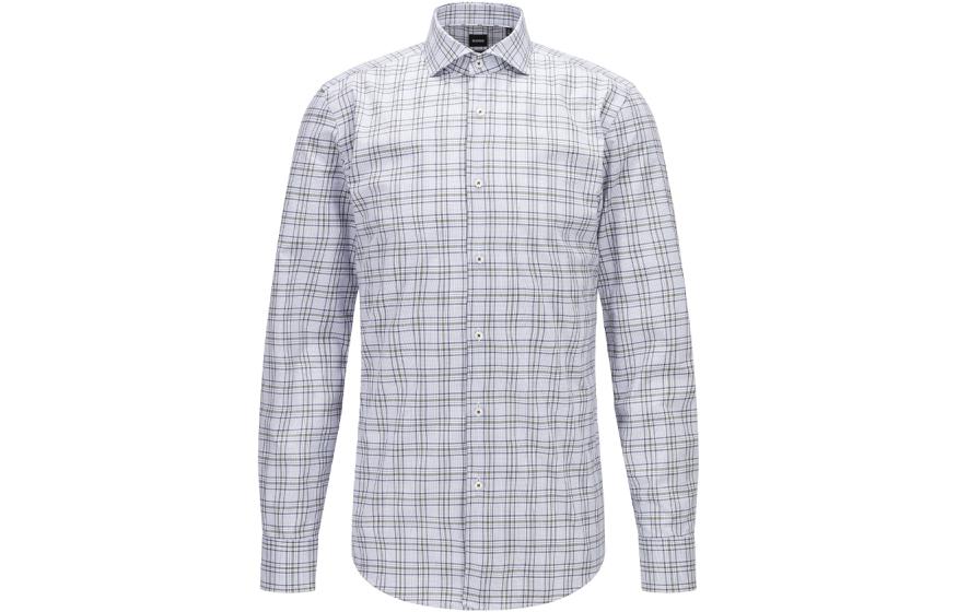 

Рубашка с длинным рукавом Boss HUGO BOSS, серый