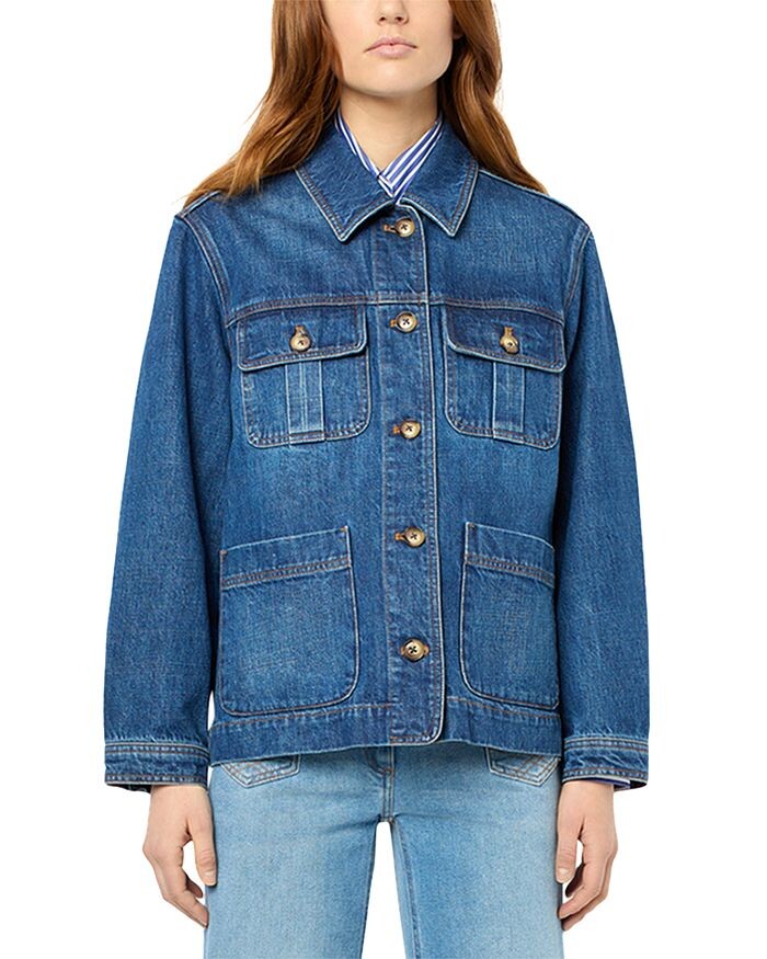 

Джинсовая куртка Gerard Darel Marcelline, синий