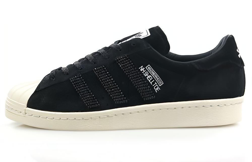 Кроссовки Adidas Originals Nh Shelltoe Sneakers Black/ Black/ L Bone
