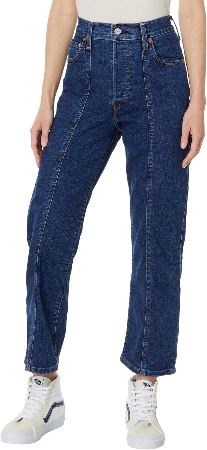 

Джинсы Levi's Womens Ribcage Straight Seamed, цвет Zero To Sixty