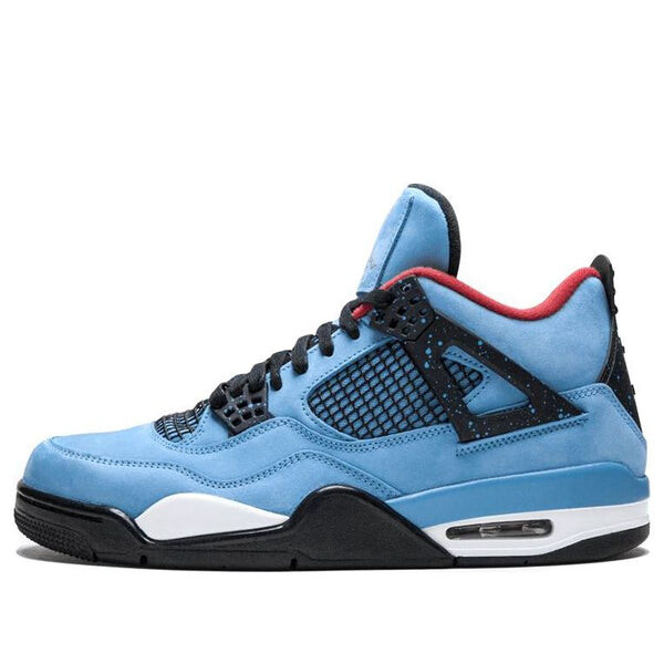

Кроссовки 4 retro x travis scott 'cactus jack' Air Jordan, синий