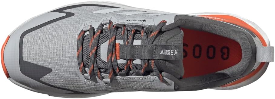 Мужские кроссовки Adidas Terrex Free Hiker 2.0 Gore-tex низкие, серый — фото 4