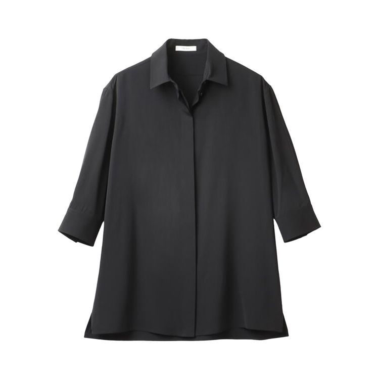 

Рубашка The Row Elada Shirt 'Black', черный