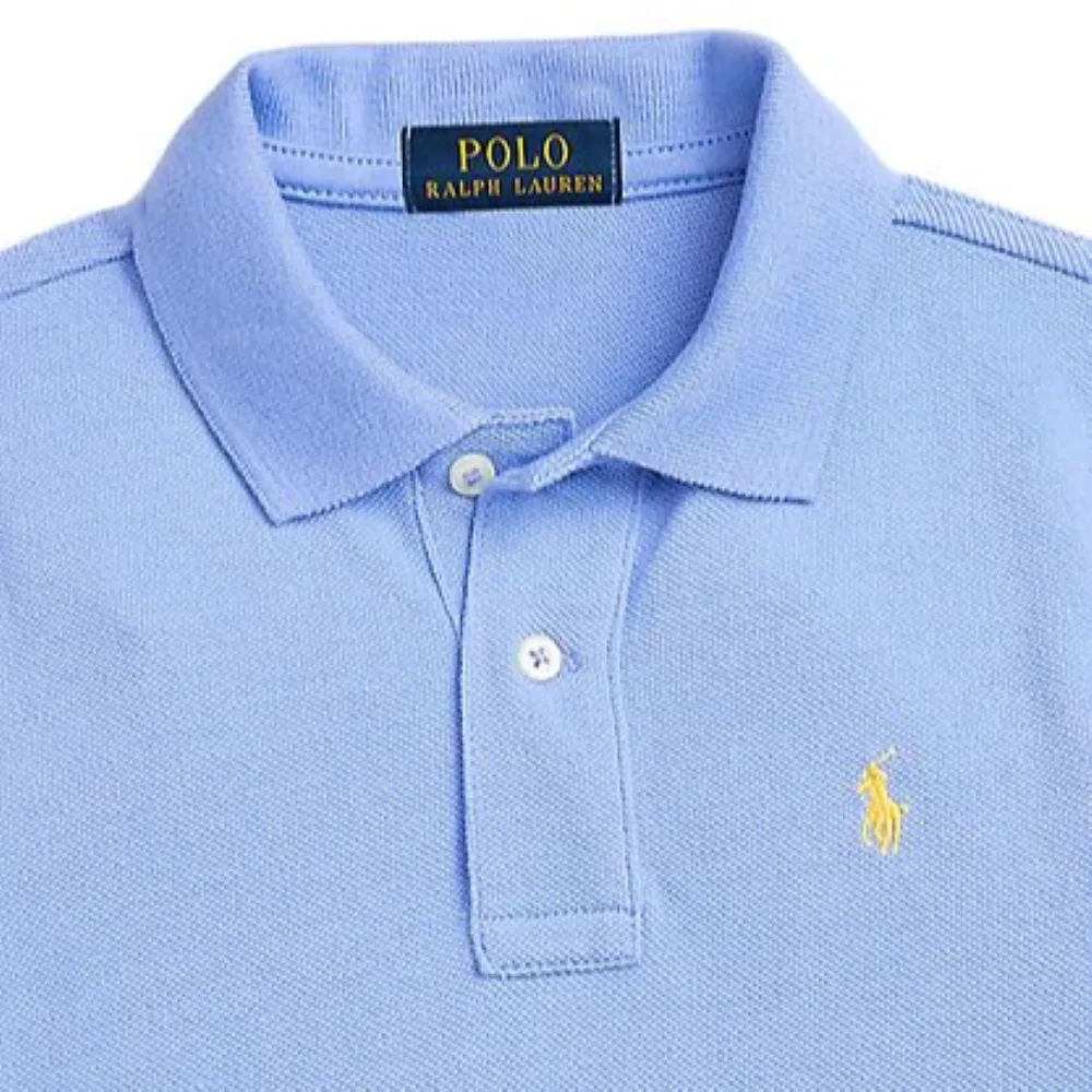 Футболка детская Polo Ralph Lauren синяя — фото 4
