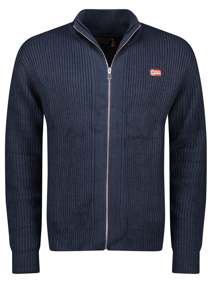 

Кардиган Geographical Norway, темно-синий
