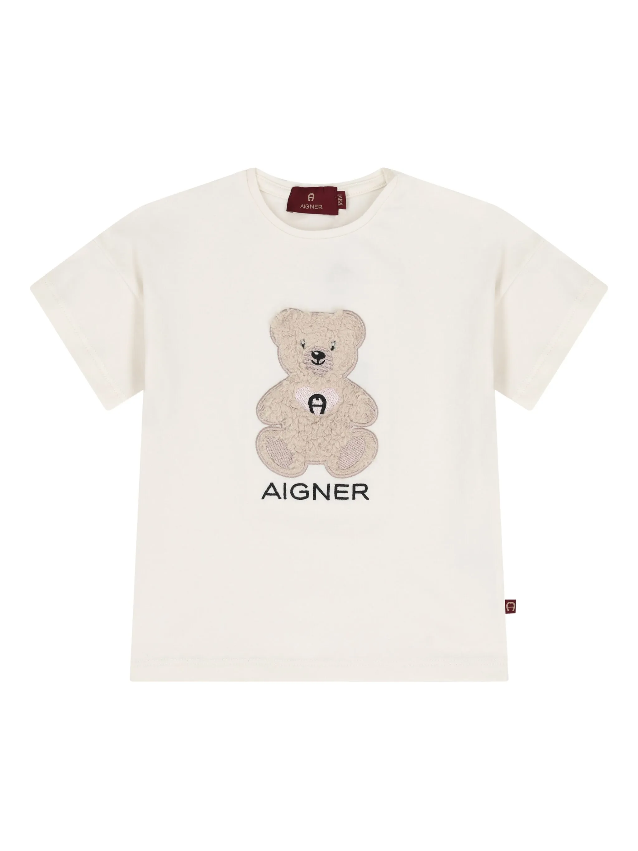 

Футболка с логотипом Aigner Kids, белый