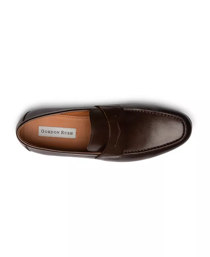 Мужские лоферы Morgan Dress Slip-On Penny Gordon Rush, коричневый — фото 2